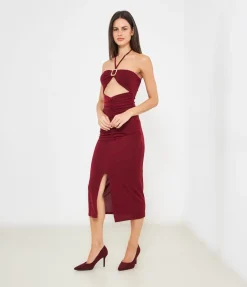 Abito con cut out