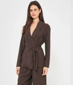 Blazer con cintura