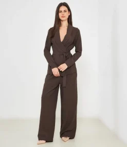 Blazer con cintura
