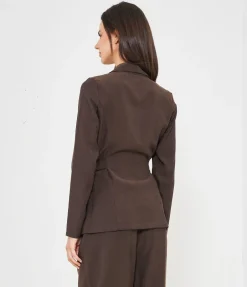 Blazer con cintura