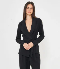 Blazer con cintura