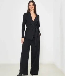 Blazer con cintura