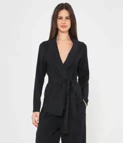 Blazer con cintura