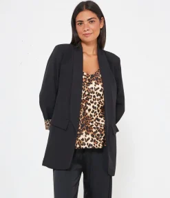 Blazer con risvolti