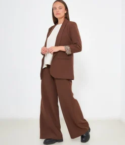 Blazer con risvolti