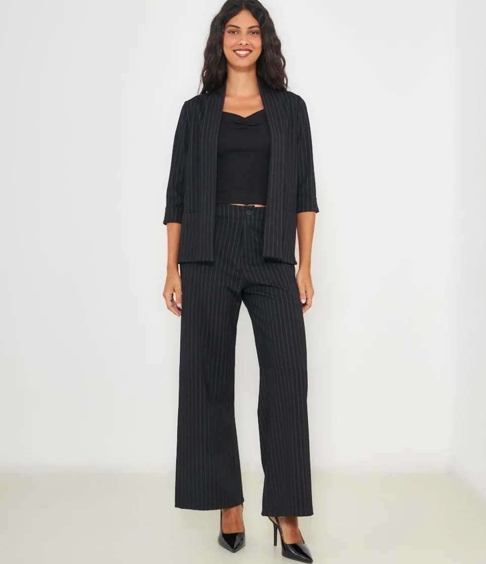 Blazer gessato