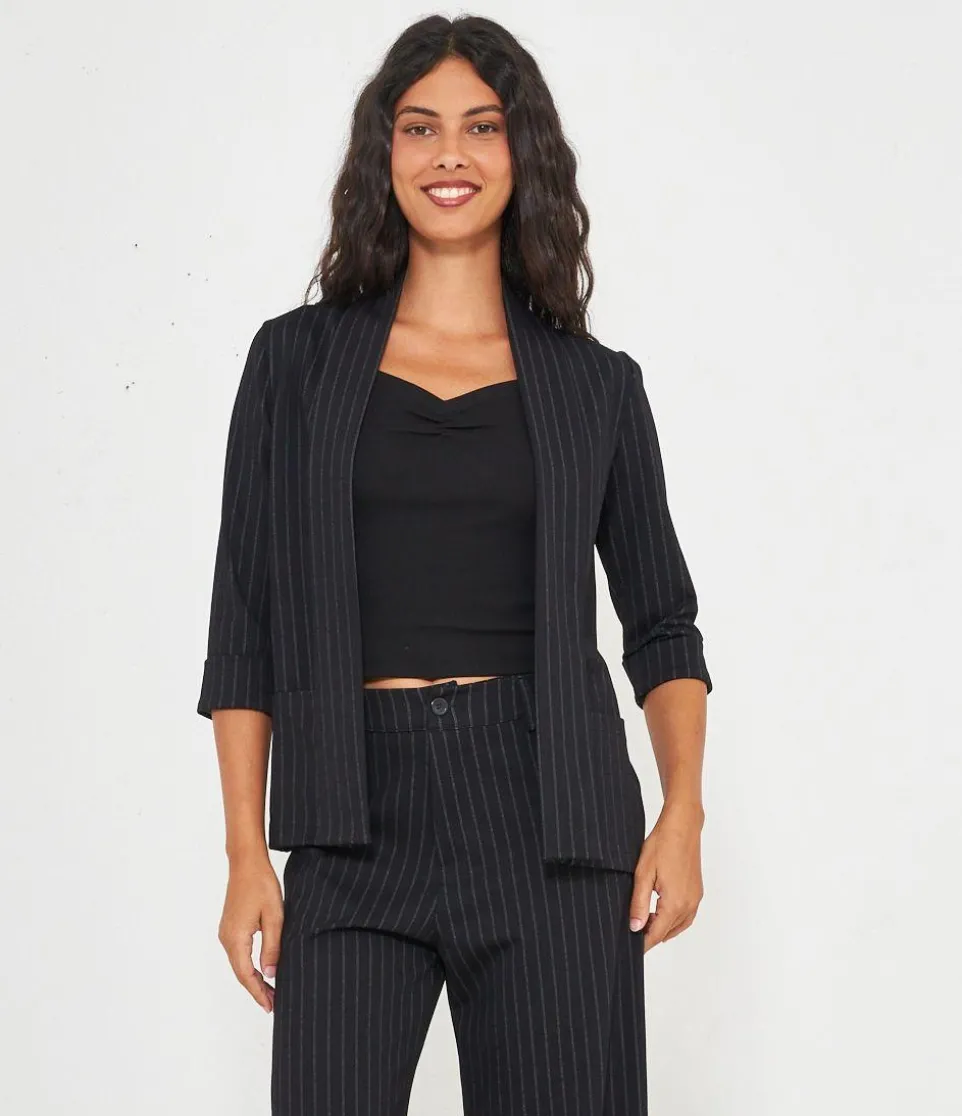 Blazer gessato