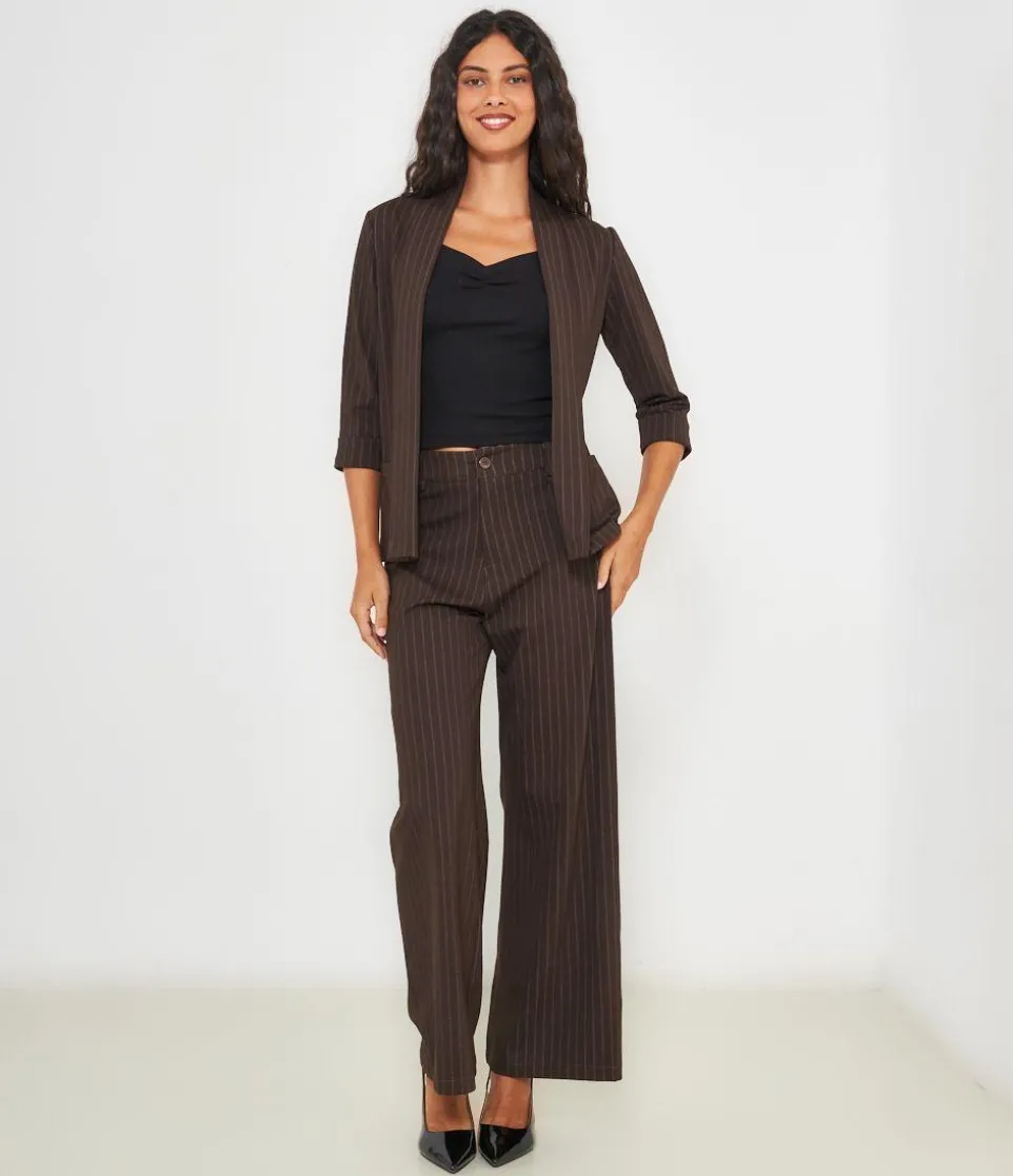 Blazer gessato