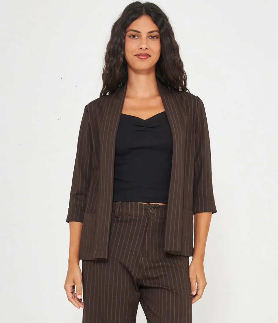 Blazer gessato