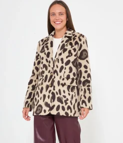 Blazer maculato