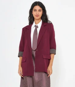 Blazer risvolti pois