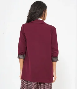 Blazer risvolti pois