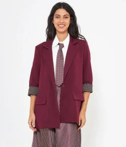 Blazer risvolti pois