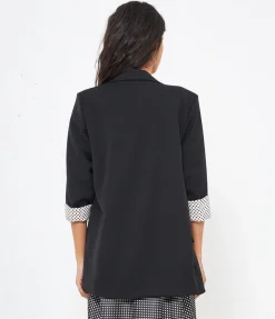 Blazer risvolti pois