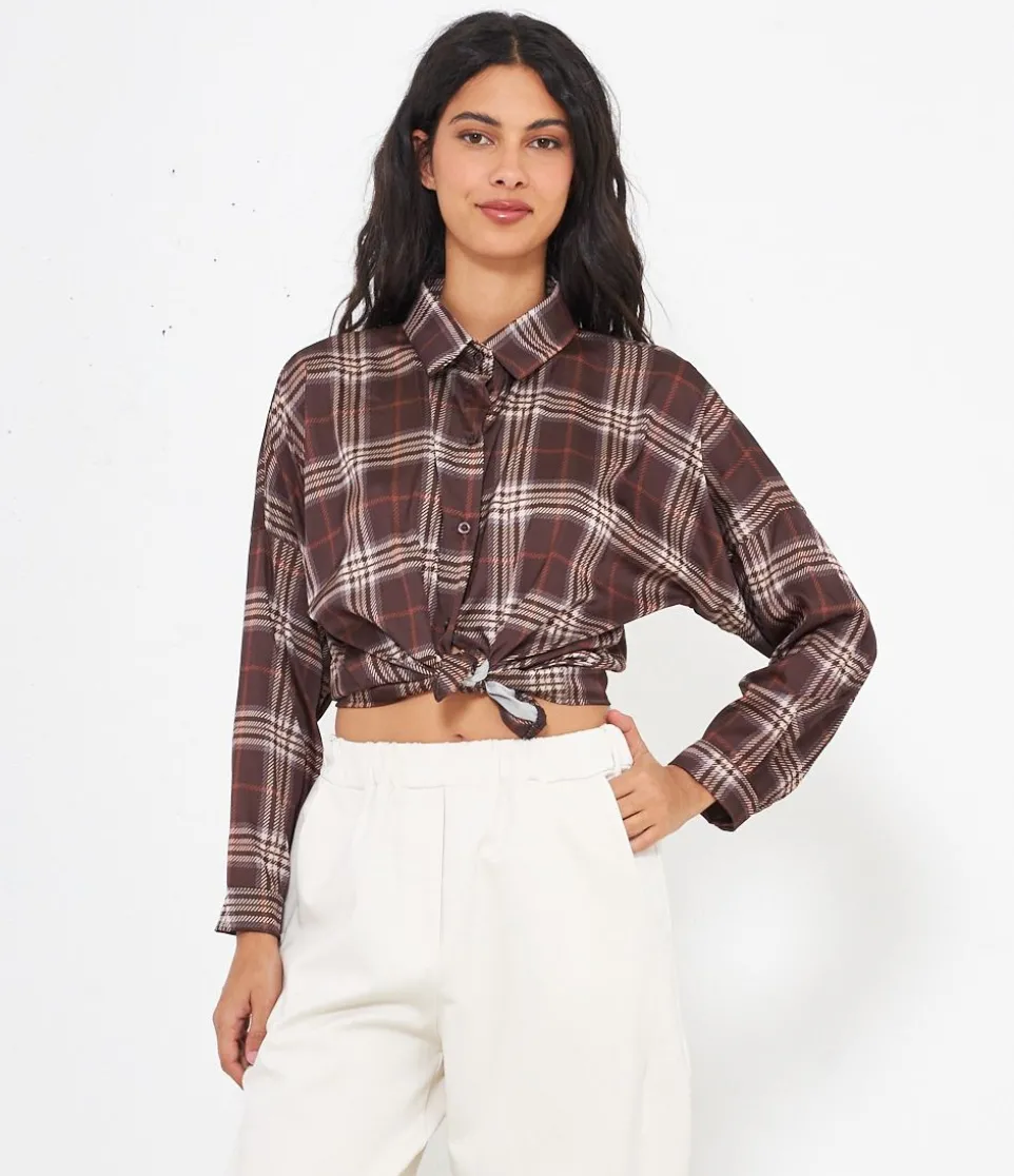 Camicia a quadri