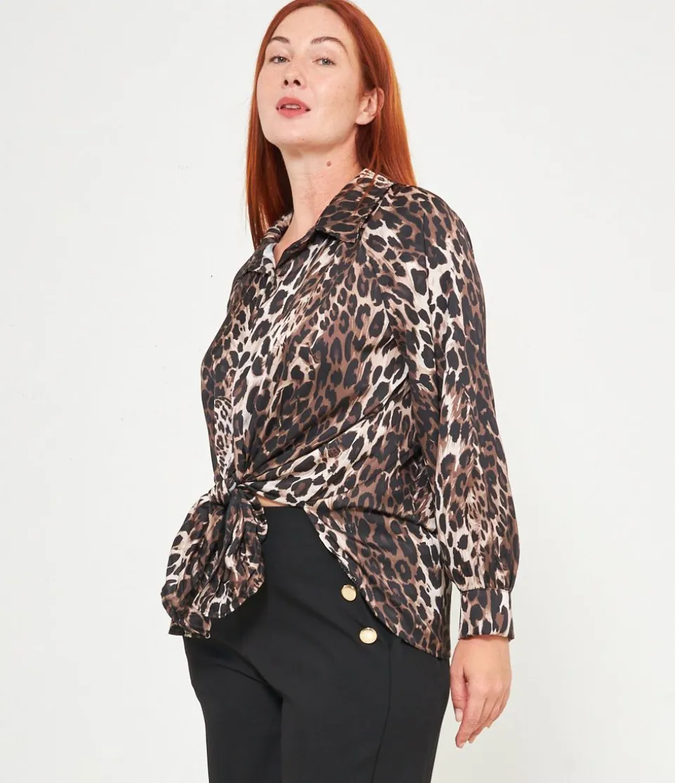Camicia animalier