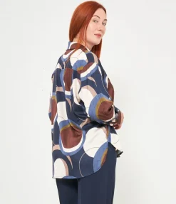 Camicia fantasia geometrica