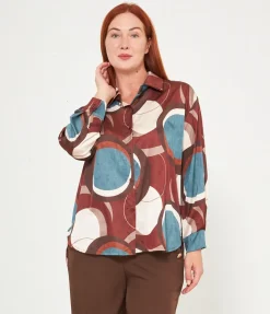 Camicia fantasia geometrica