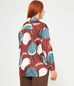 Camicia fantasia geometrica