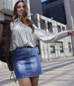 Camicia gessata