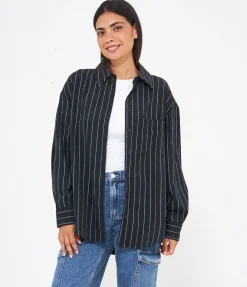 Camicia gessata