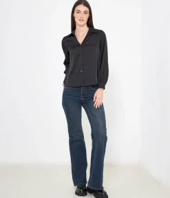 Camicia in raso