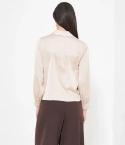 Camicia in raso