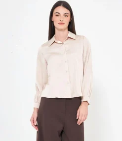 Camicia in raso