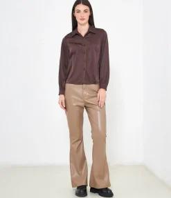 Camicia in raso