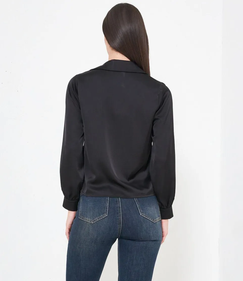 Camicia in raso