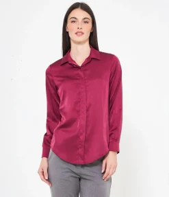 Camicia in raso