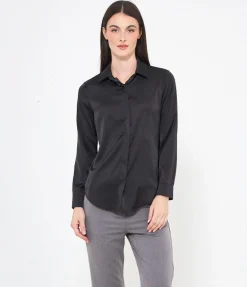 Camicia in raso