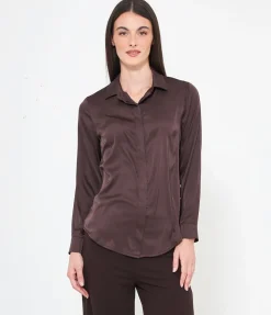 Camicia in raso
