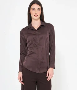 Camicia in raso