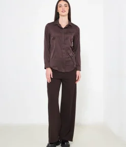 Camicia in raso