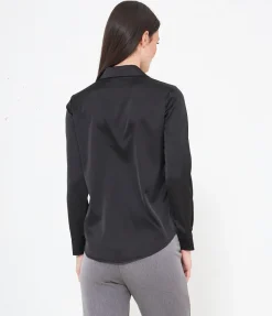 Camicia in raso