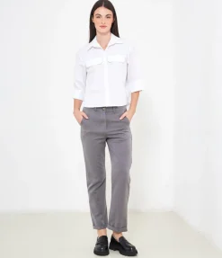 Camicia maniche a tre quarti