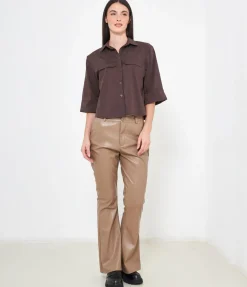 Camicia maniche a tre quarti