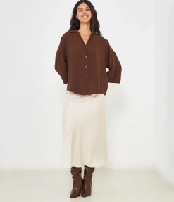 Camicia maniche ampie