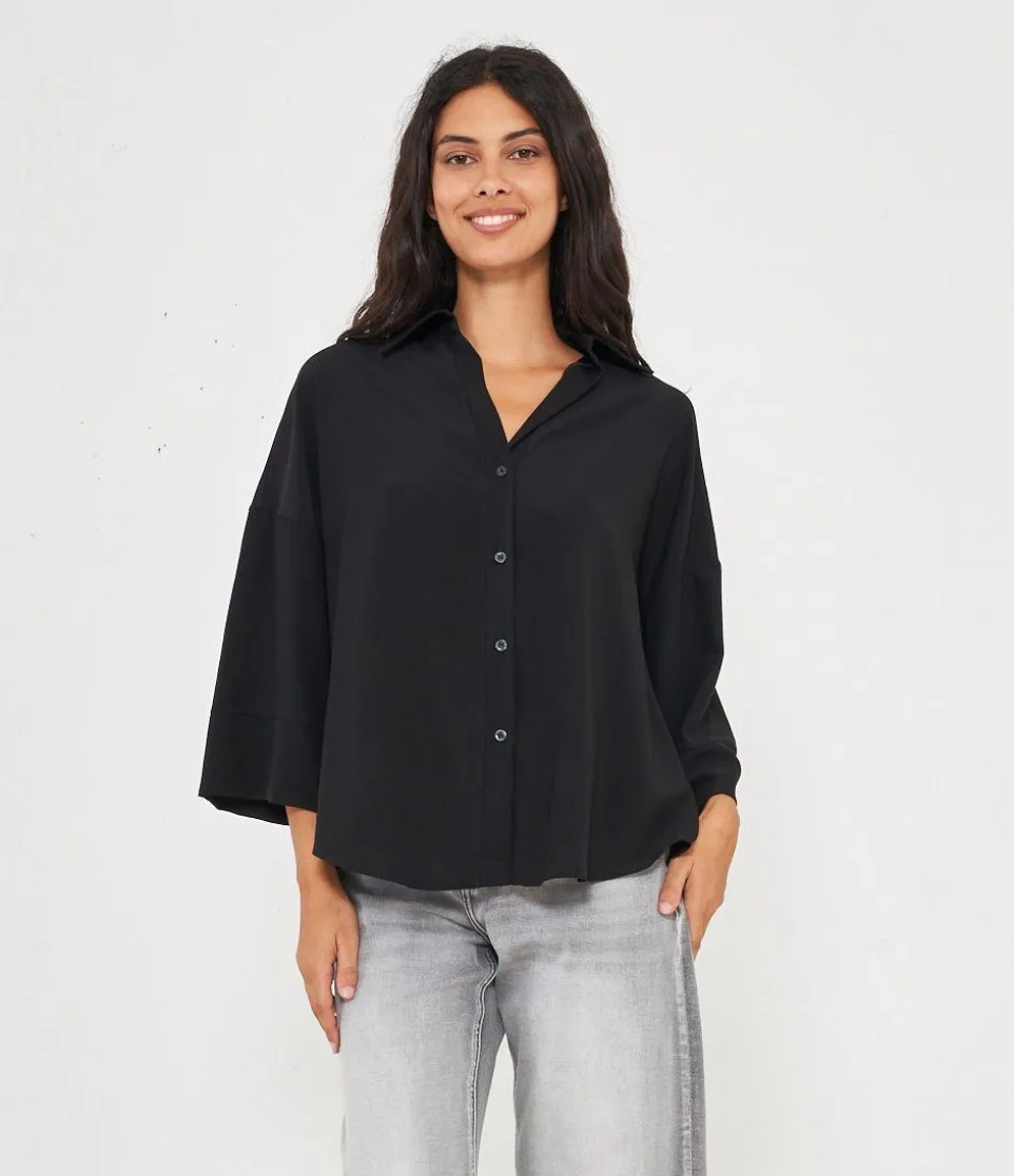 Camicia maniche ampie