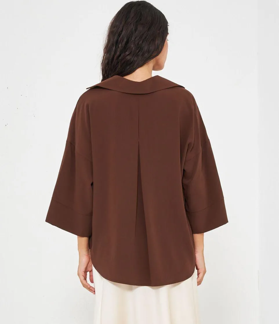 Camicia maniche ampie
