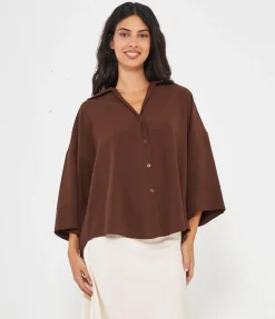 Camicia maniche ampie