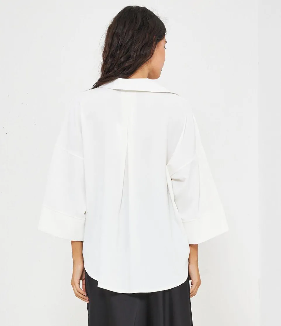 Camicia maniche ampie