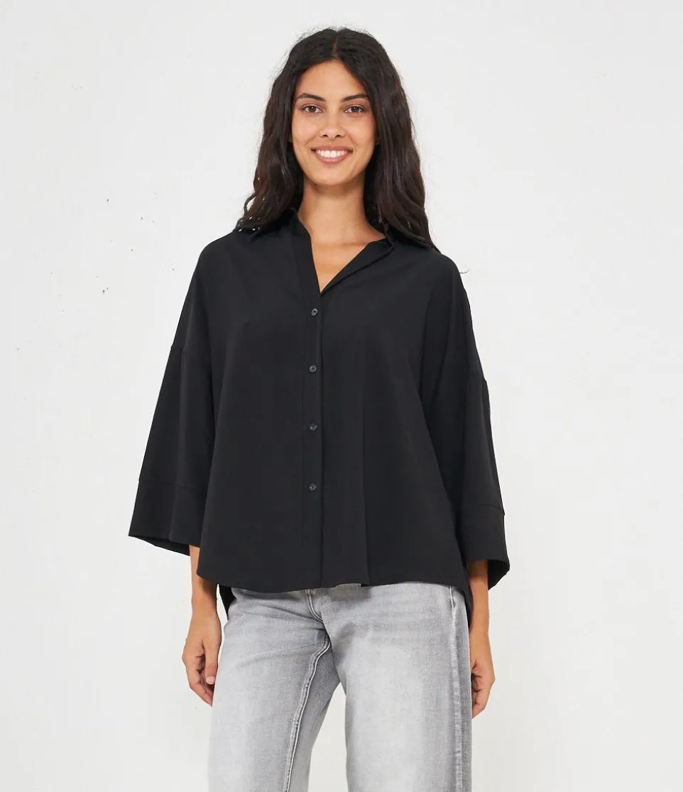 Camicia maniche ampie