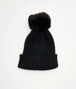 Cappello con pon pon