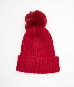 Cappello con pon pon
