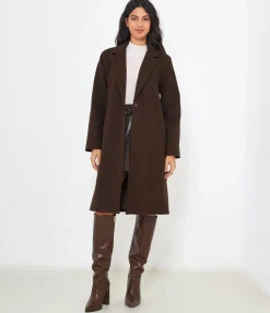 Cappotto con bottone