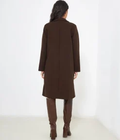 Cappotto con bottone