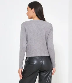 Cardigan bottoni gioiello