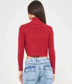 Cardigan con zip
